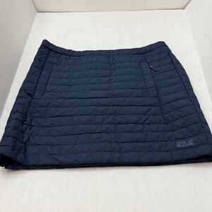 Jack Wolfskin Navy Quilted Skirt